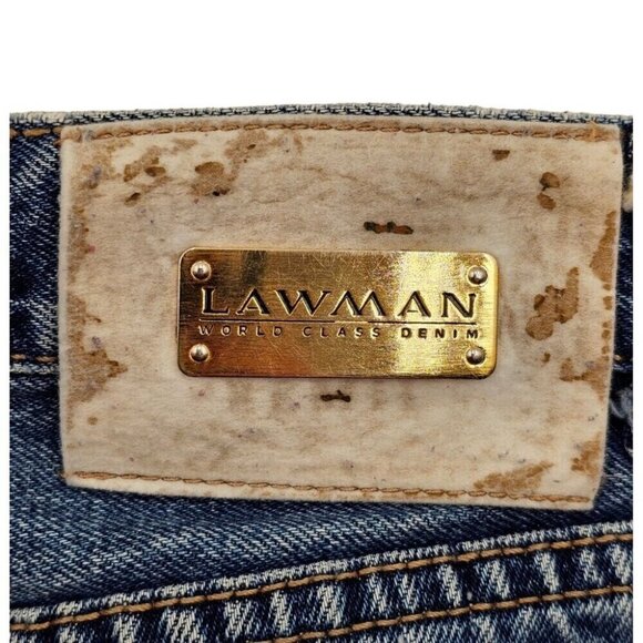 Women's - Lawman High Rise Tapered Leg Jeans, Size 13 - Picture 7 of 10
